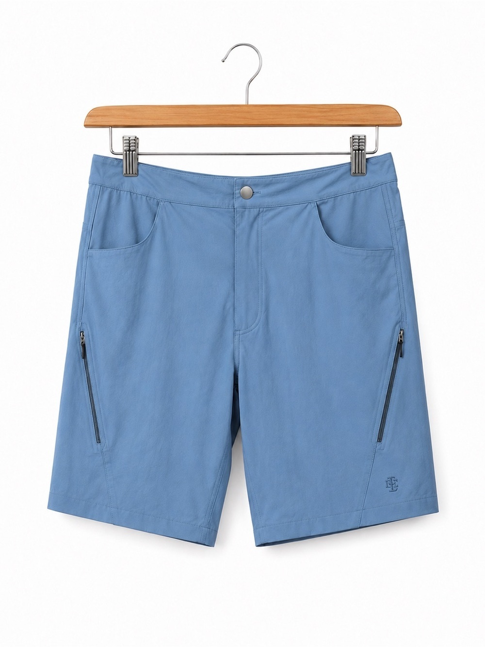 Coolibar Men's UPF 50+ Performance Shorts Blue Size L Casual Summer